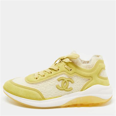 green chanel sneakers|Chanel sneakers price.